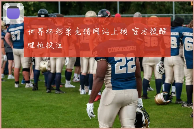 世界杯彩票竞猜网站上线 官方提醒理性投注